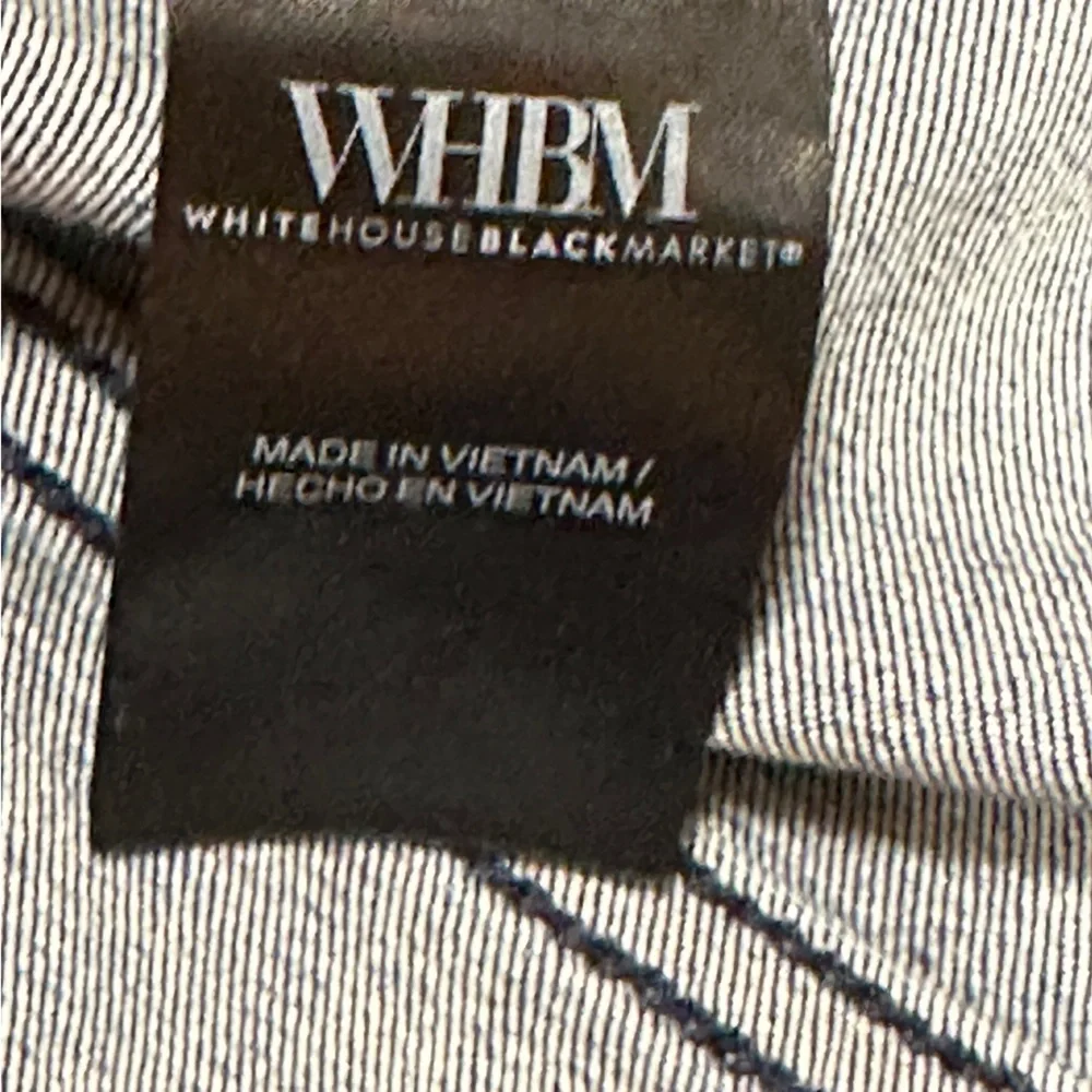 WHBM High Rise Denim Jegging Jeans Medium
